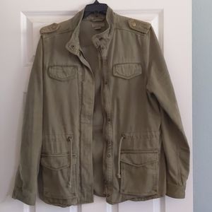 Lucky Brand army green jacket